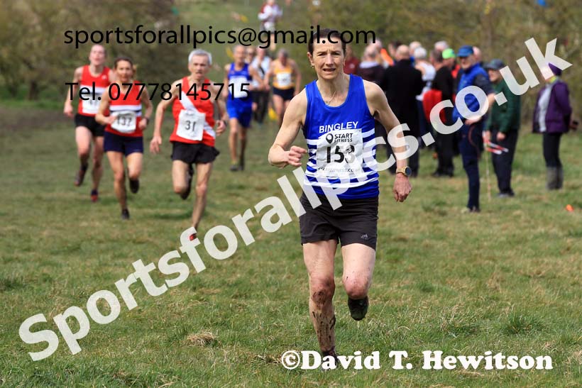 Womens and Mens 65+ in the 2023 BMAF Cross Country Champs., Wallsend. Photo: David T. Hewitson/Sports for All Pics
